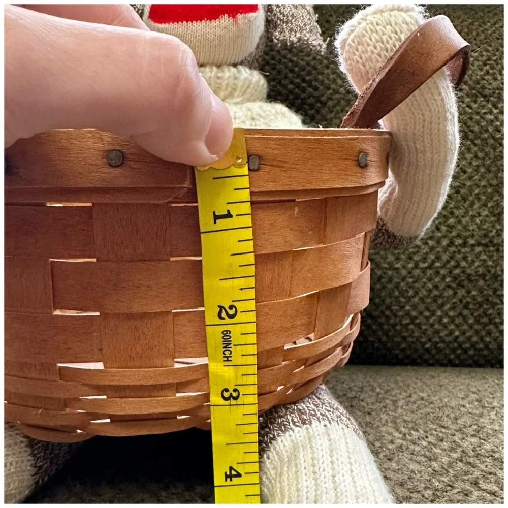 Longaberger Small Round Basket 7” - Picture 8 of 13